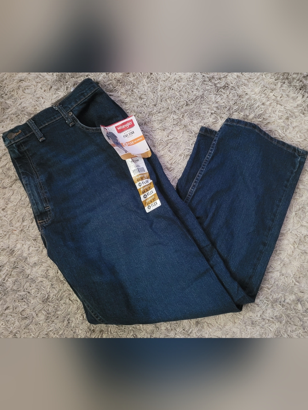 🆕️ Five Star Men’s Dark Blue Relaxed Fit Jeans